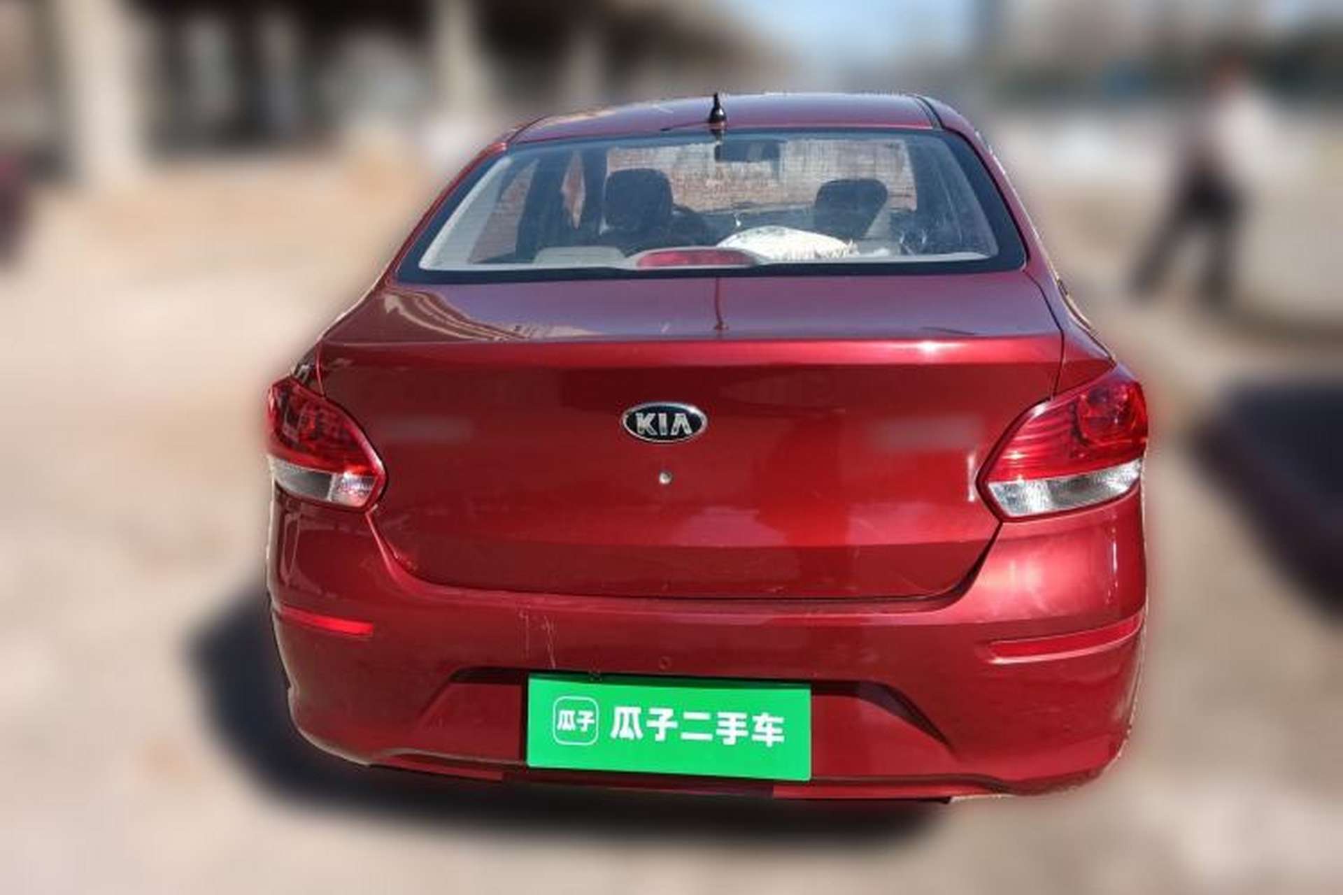 Used Kia Pegas 2017 1.4L Manual Value Edition Rear