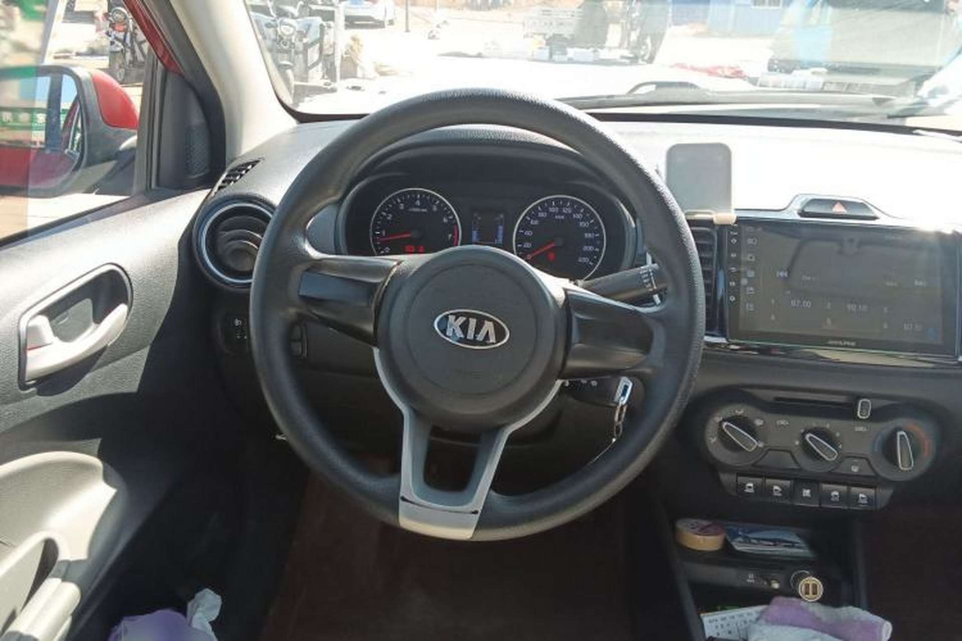 Used Kia Pegas 2017 1.4L Manual Value Edition Steering Wheel