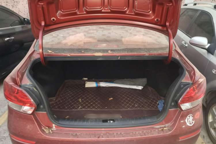 Used Kia Pegas 2017 1.4L Automatic Value Edition Trunk