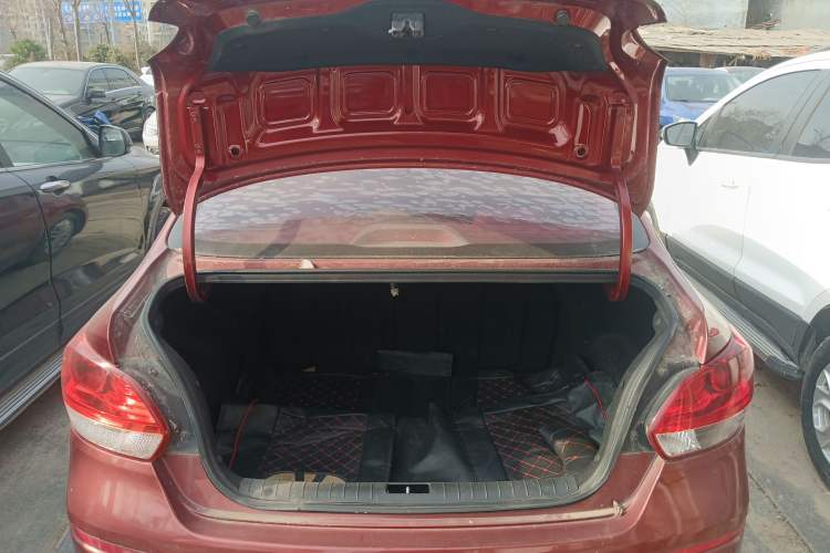 Used Kia Pegas 2017 1.4L Manual Value Edition Trunk
