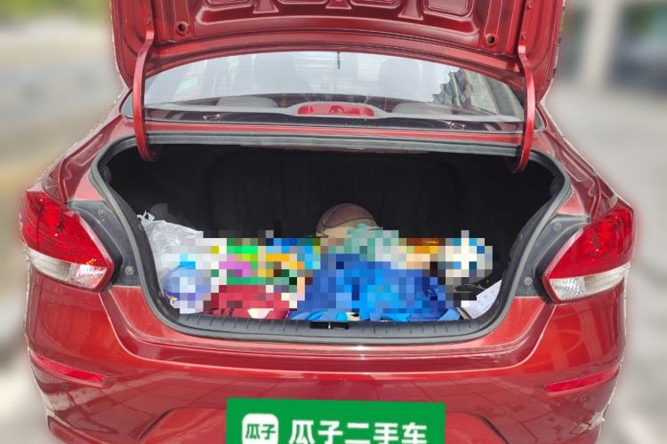 Used Kia Pegas 2017 1.4L Automatic Value Edition Trunk