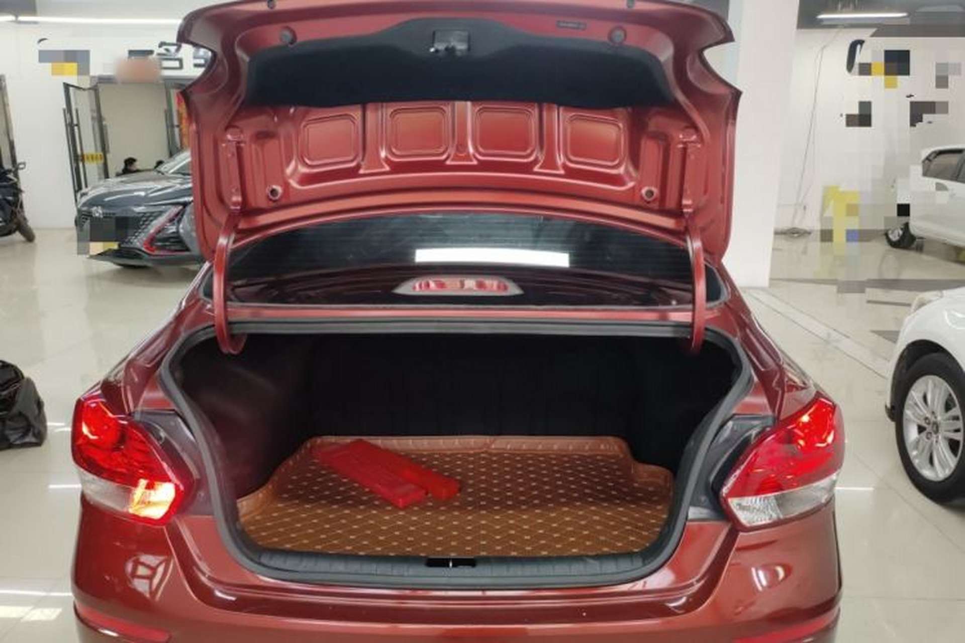 Used Kia Pegas 2017 1.4L Automatic Value Edition Trunk