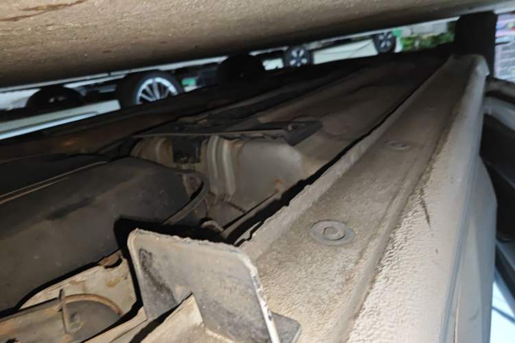Used Kia Pegas 2017 1.4L Automatic Value Edition Chassis Rear Left