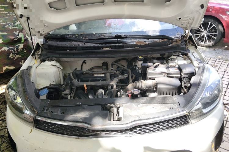 Used Kia Pegas 2017 1.4L Automatic Value Edition Engine Bay