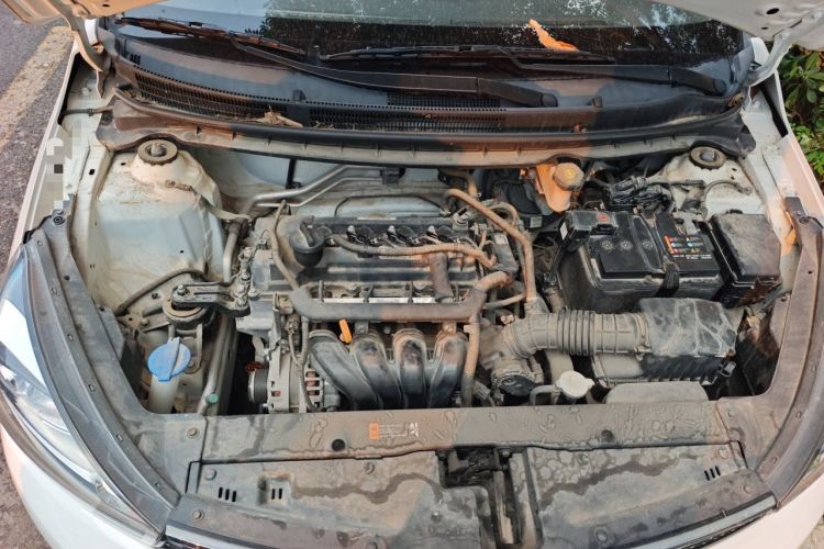 Used Kia Pegas 2017 1.4L Manual Value Edition Engine Bay