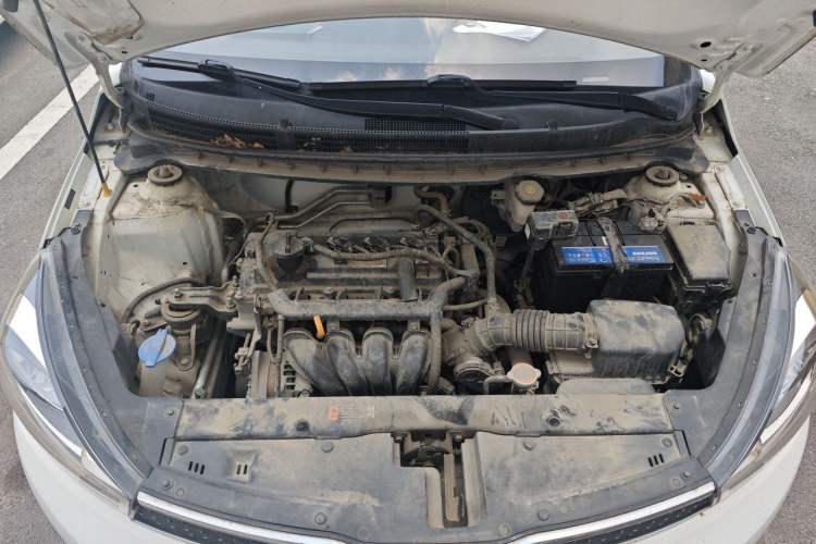 Used Kia Pegas 2017 1.4L Manual Value Edition Engine Bay