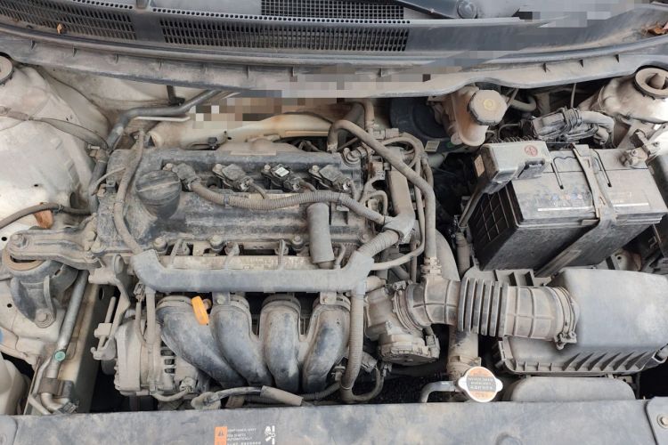 Used Kia Pegas 2017 1.4L Manual Value Edition Engine Bay