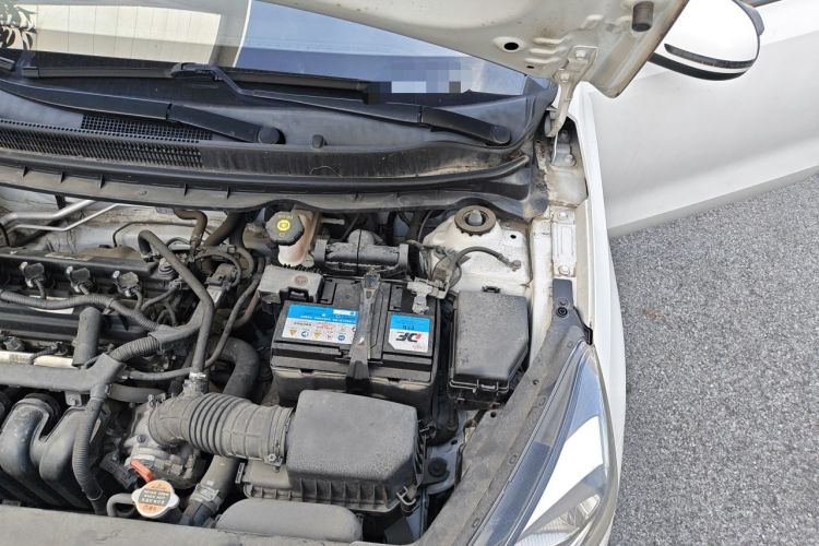 Used Kia Pegas 2017 1.4L Automatic Value Edition Engine Bay Left
