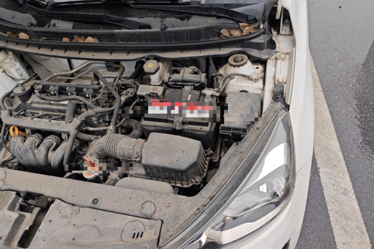 Used Kia Pegas 2017 1.4L Automatic Value Edition Engine Bay Left