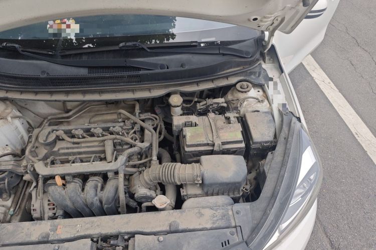 Used Kia Pegas 2017 1.4L Manual Value Edition Engine Bay Left