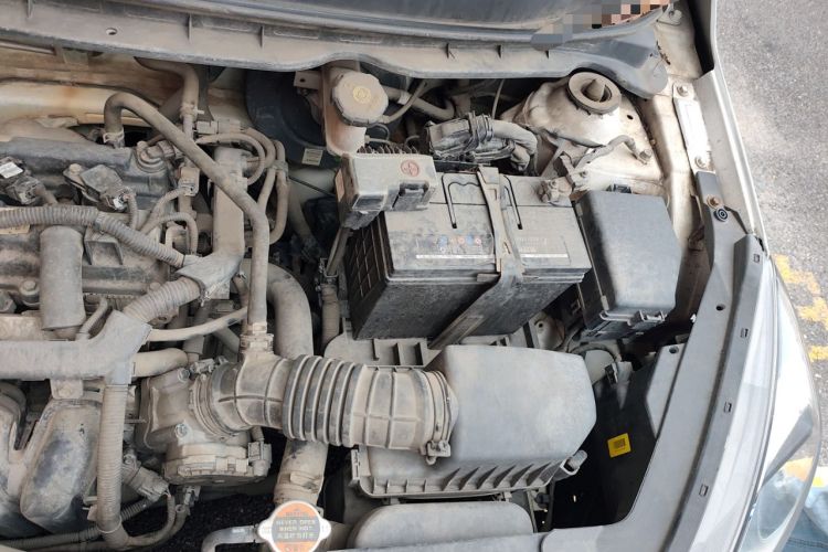 Used Kia Pegas 2017 1.4L Manual Value Edition Engine Bay Left