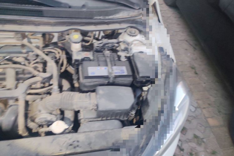 Used Kia Pegas 2017 1.4L Manual Value Edition Engine Bay Left