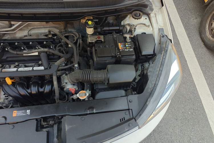 Used Kia Pegas 2017 1.4L Automatic Value Edition Engine Bay Left