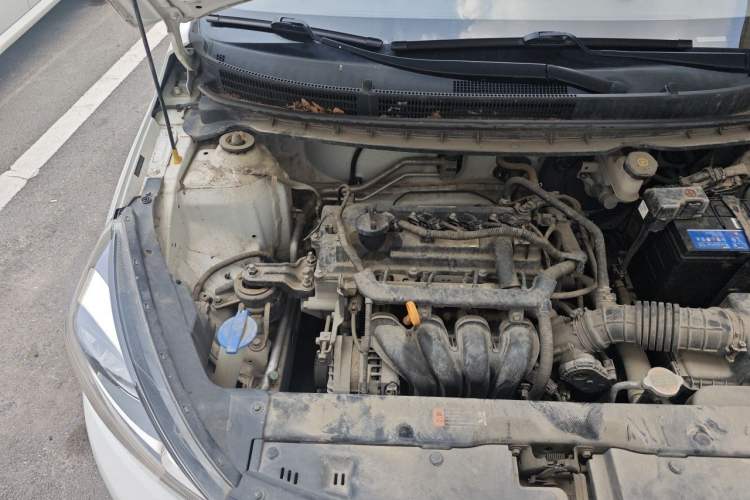 Used Kia Pegas 2017 1.4L Manual Value Edition Engine Bay Right