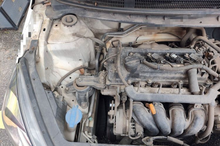 Used Kia Pegas 2017 1.4L Manual Value Edition Engine Bay Right