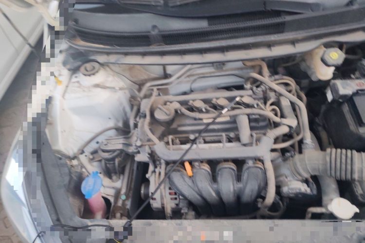 Used Kia Pegas 2017 1.4L Manual Value Edition Engine Bay Right