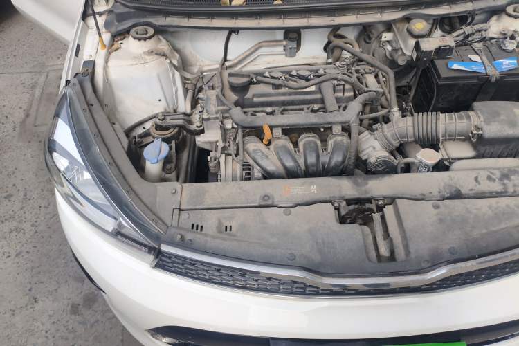 Used Kia Pegas 2017 1.4L Manual Value Edition Engine Bay Right