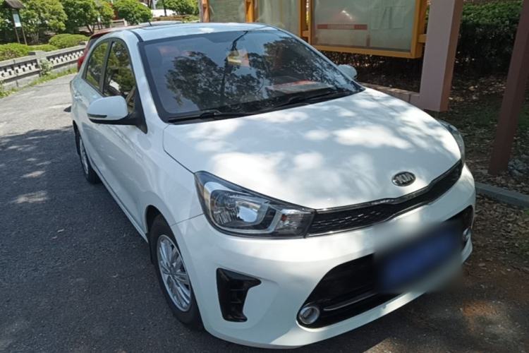 Used Kia Pegas 2017 1.4L Automatic Value Edition Front Right 45 Deg