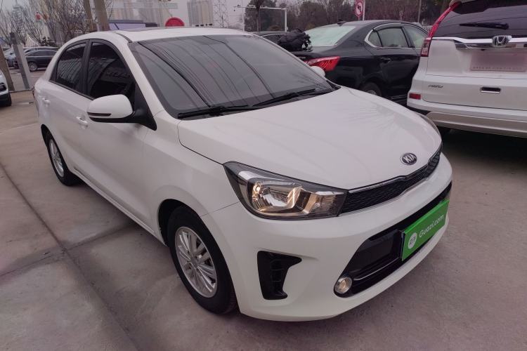 Used Kia Pegas 2017 1.4L Automatic Value Edition Front Right 45 Deg