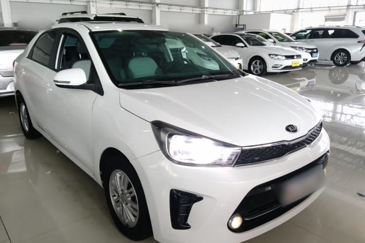 Used Kia Pegas 2017 1.4L Automatic Value Edition Front Right 45 Deg