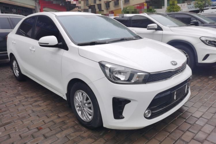 Used Kia Pegas 2017 1.4L Automatic Value Edition Front Right 45 Deg