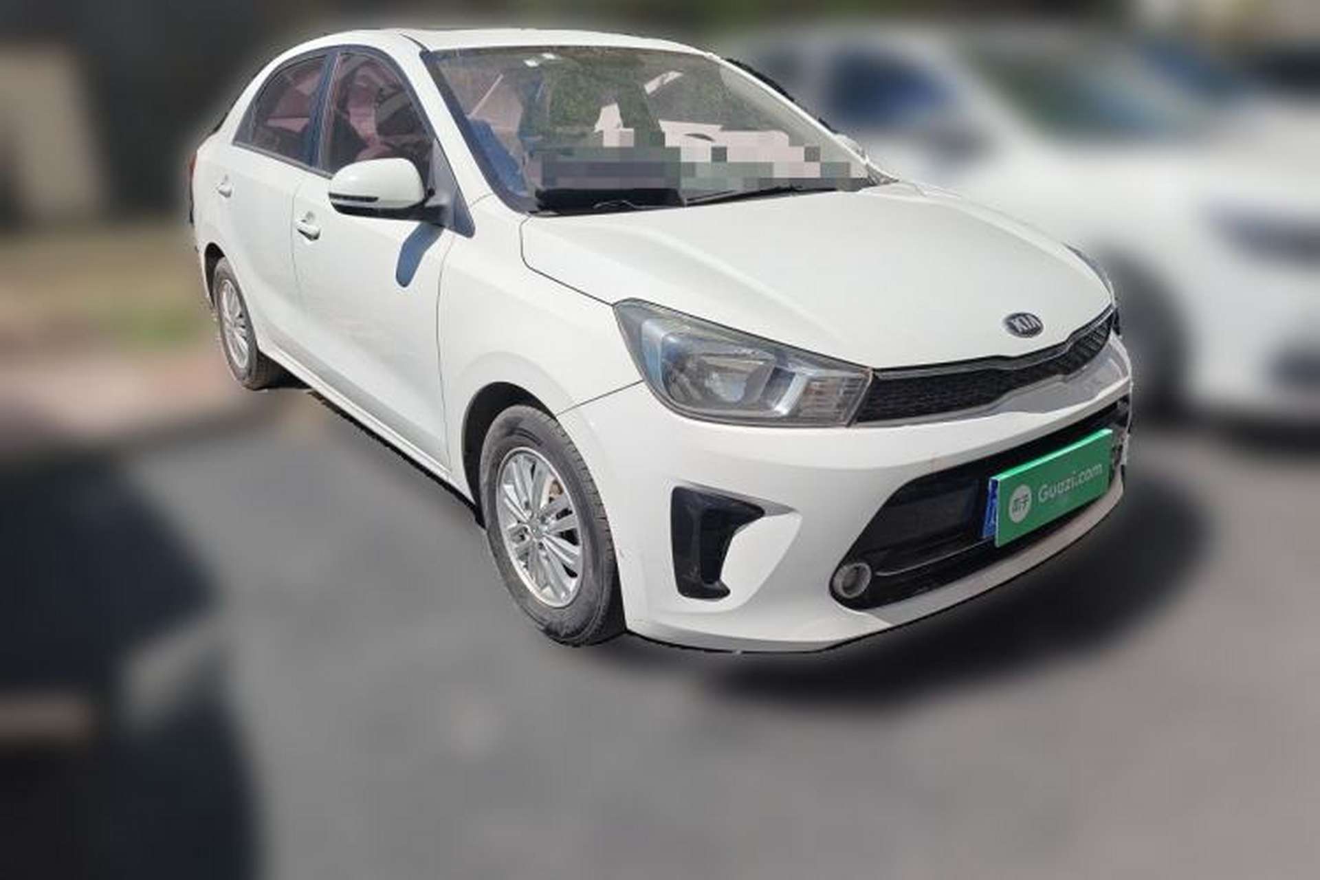 Used Kia Pegas 2017 1.4L Manual Value Edition Front Right 45 Deg