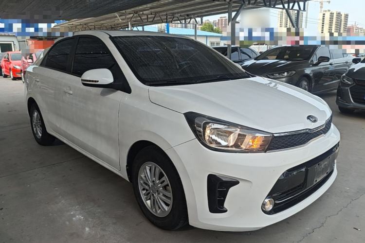 Used Kia Pegas 2017 1.4L Automatic Value Edition Front Right 45 Deg