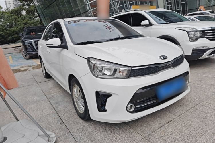 Used Kia Pegas 2017 1.4L Automatic Value Edition Front Right 45 Deg