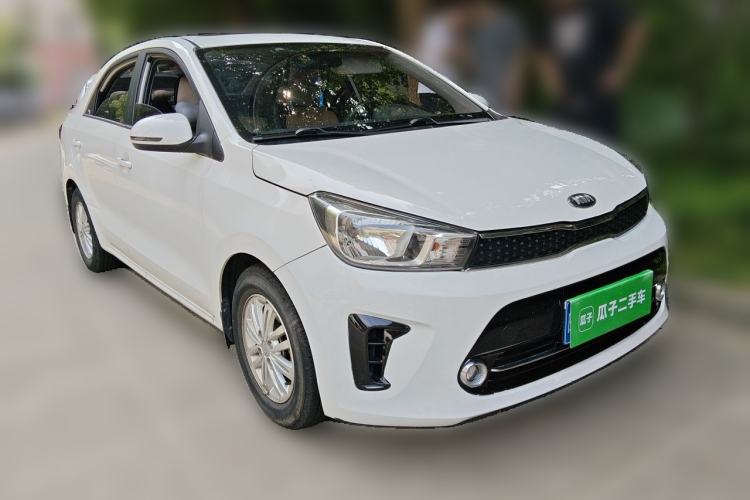 Used Kia Pegas 2017 1.4L Automatic Value Edition Front Right 45 Deg