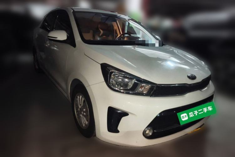 Used Kia Pegas 2017 1.4L Manual Value Edition Front Right 45 Deg