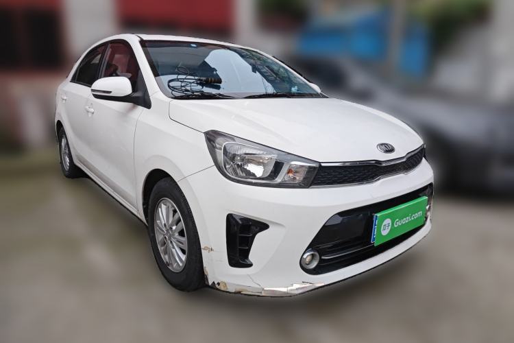 Used Kia Pegas 2017 1.4L Automatic Value Edition Front Right 45 Deg