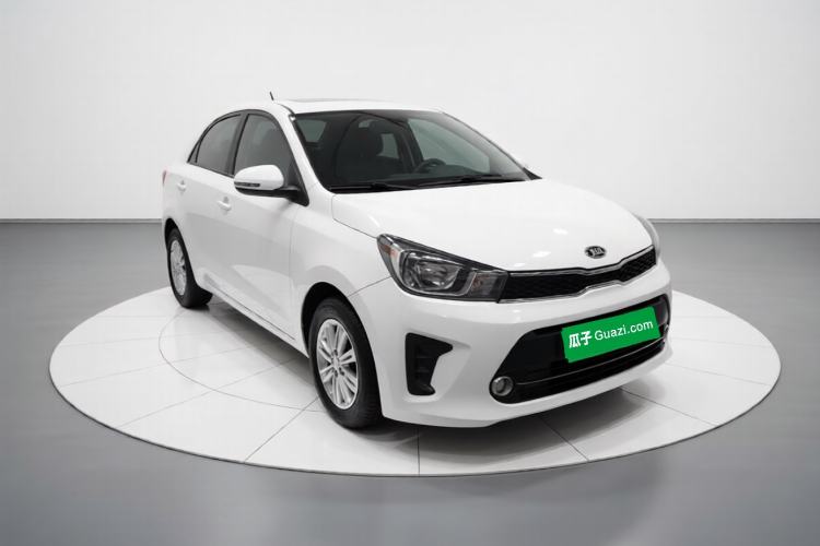 Used Kia Pegas 2017 1.4L Automatic Value Edition Front Right 45 Deg
