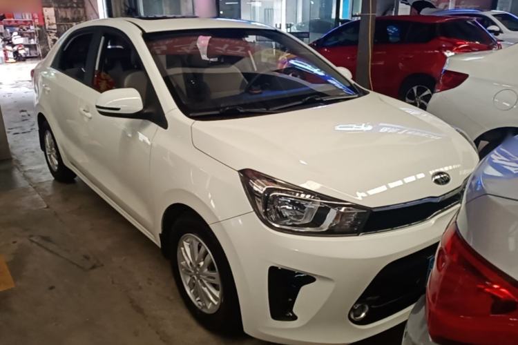 Used Kia Pegas 2017 1.4L Automatic Value Edition Front Right 45 Deg