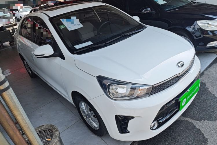 Used Kia Pegas 2017 1.4L Automatic Value Edition Front Right 45 Deg