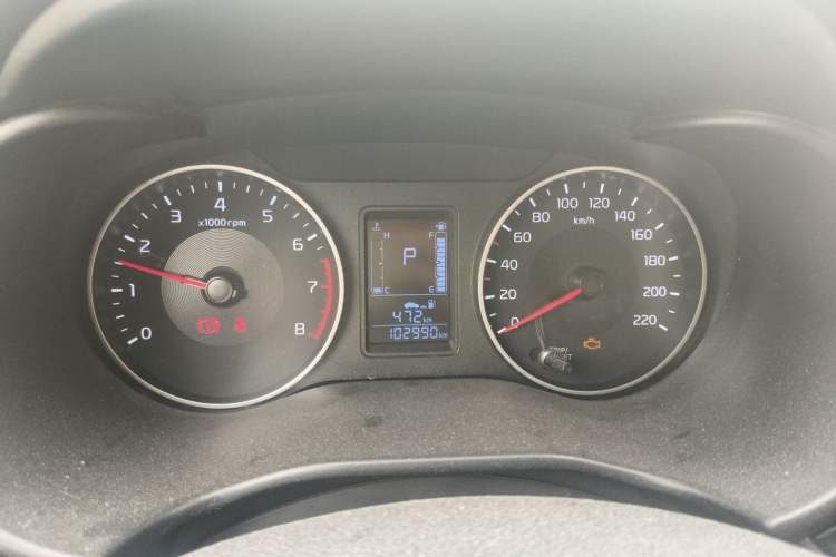Used Kia Pegas 2017 1.4L Automatic Value Edition Instrument Cluster