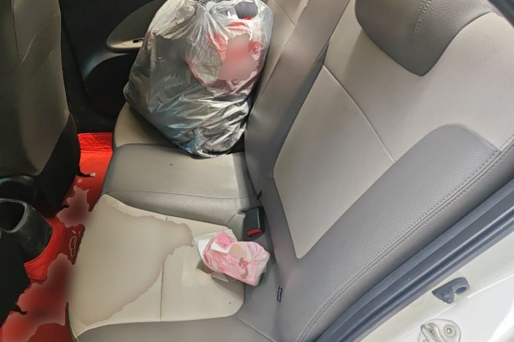 Used Kia Pegas 2017 1.4L Automatic Value Edition Left Rear Seat