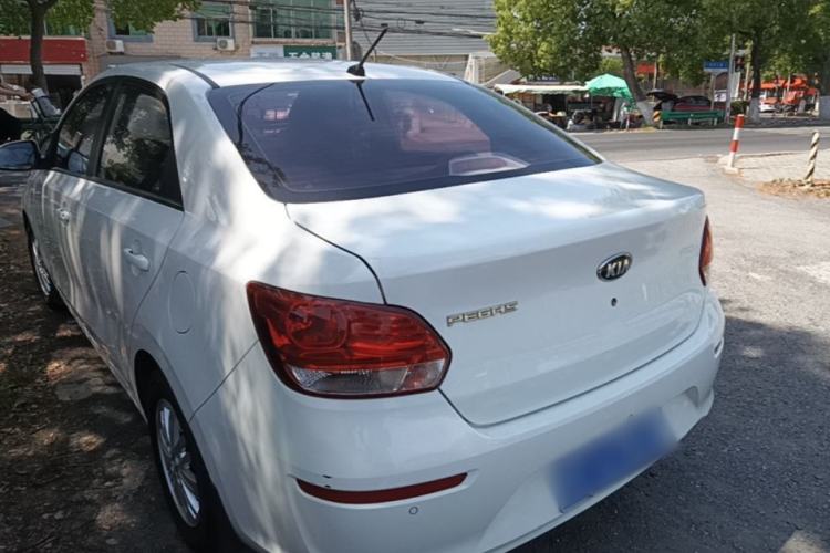 Used Kia Pegas 2017 1.4L Automatic Value Edition Rear Left 45 Deg