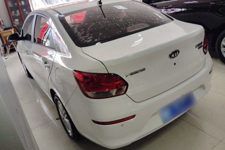 Used Kia Pegas 2017 1.4L Automatic Value Edition Rear Left 45 Deg