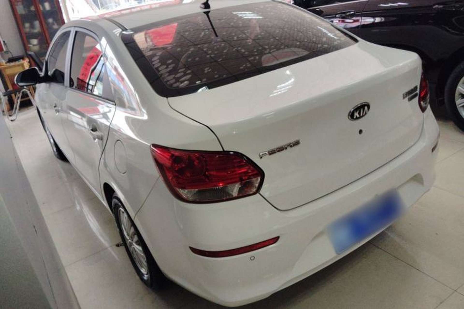Used Kia Pegas 2017 1.4L Automatic Value Edition Rear Left 45 Deg