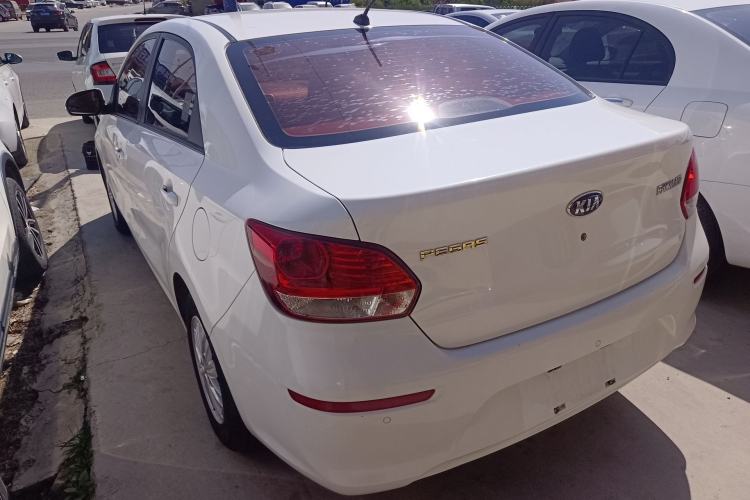 Used Kia Pegas 2017 1.4L Automatic Value Edition Rear Left 45 Deg