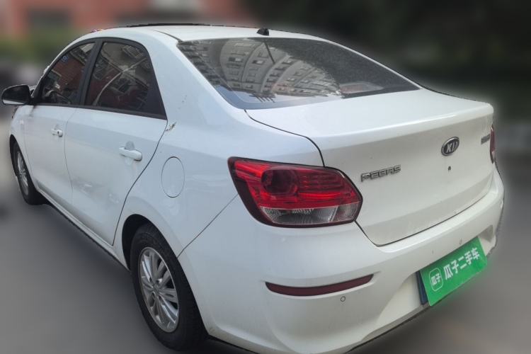 Used Kia Pegas 2017 1.4L Manual Value Edition Rear Left 45 Deg