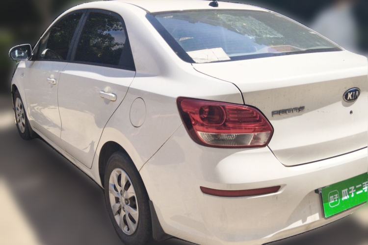 Used Kia Pegas 2017 1.4L Manual Fashion Edition Smart Rear Left 45 Deg
