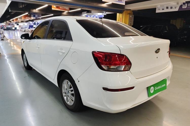 Used Kia Pegas 2017 1.4L Manual Value Edition Rear Left 45 Deg