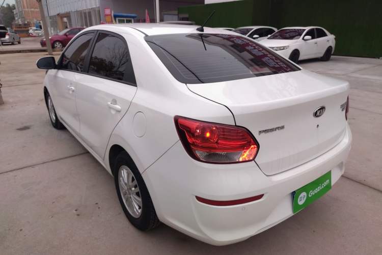 Used Kia Pegas 2017 1.4L Automatic Value Edition Rear Left 45 Deg