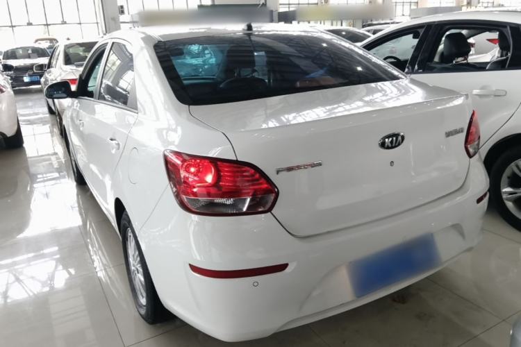 Used Kia Pegas 2017 1.4L Automatic Value Edition Rear Left 45 Deg