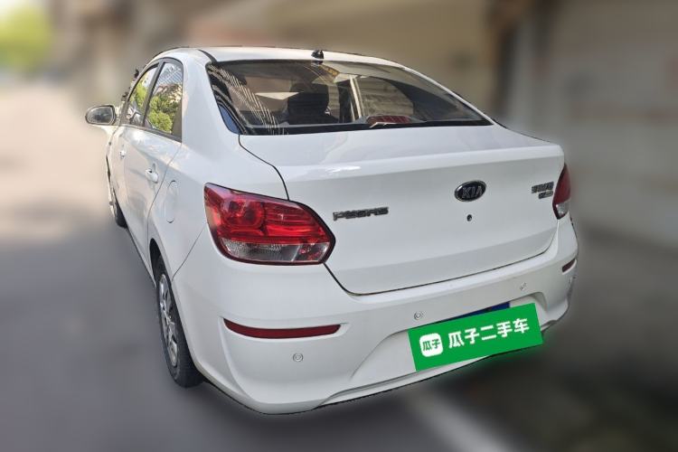 Used Kia Pegas 2017 1.4L Manual Fashion Edition Smart Rear Left 45 Deg