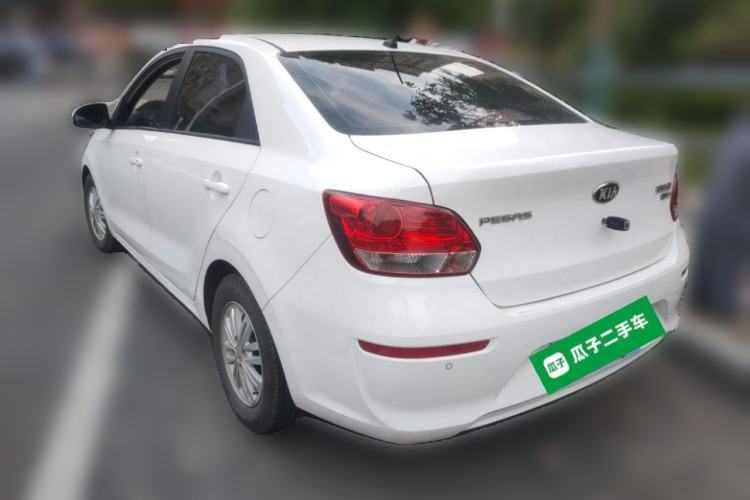 Used Kia Pegas 2017 1.4L Automatic Value Edition Rear Left 45 Deg