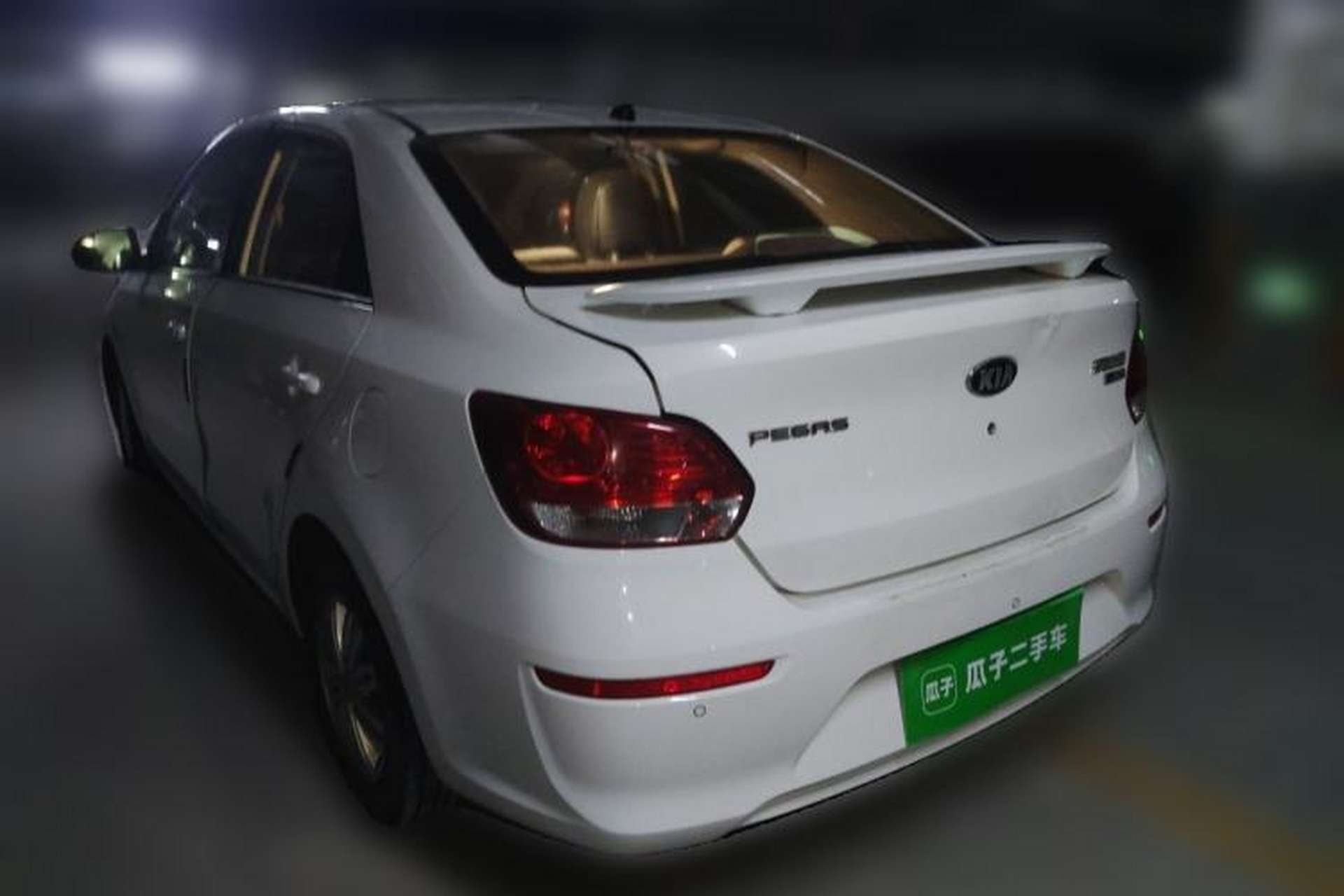 Used Kia Pegas 2017 1.4L Manual Value Edition Rear Left 45 Deg