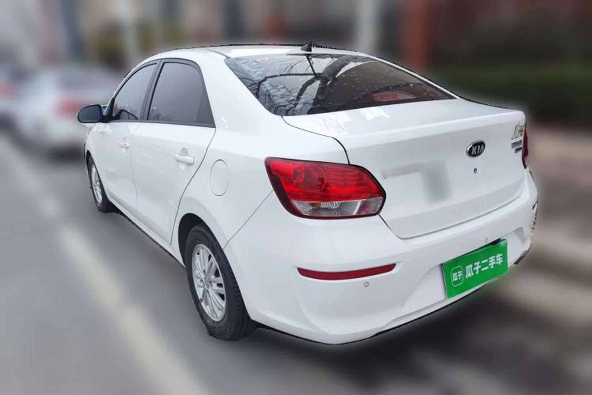 Used Kia Pegas 2017 1.4L Automatic Value Edition Rear Left 45 Deg