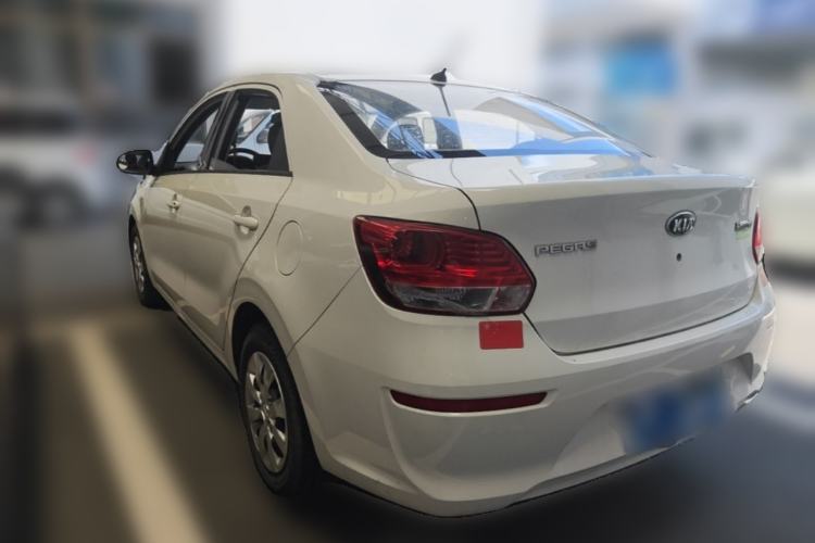 Used Kia Pegas 2017 1.4L Manual Fashion Edition Smart Rear Left 45 Deg
